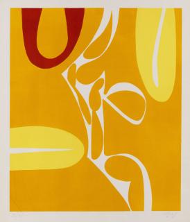 Ernst Wilhelm Nay - Farblitho 1967-3