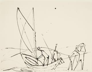 Ernst Wilhelm Nay - Fischer (Fishermen)