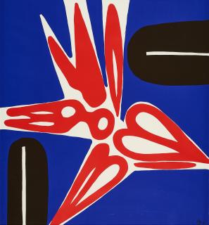 Ernst Wilhelm Nay - Metablau.