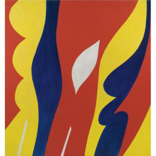 Ernst Wilhelm Nay - Mit Weisser Spindel