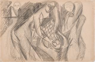 Ernst Wilhelm Nay - Mutter und Kind.