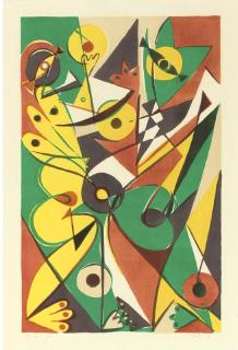 Ernst Wilhelm Nay - Oberon (Gabler 22)
