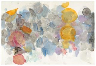 Ernst Wilhelm Nay - Ohne Titel (Scheibenbild).