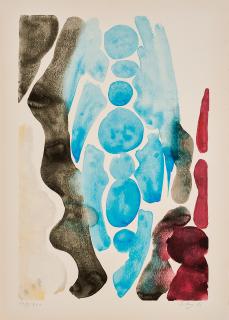 Ernst Wilhelm Nay - Siebdruck 1966 - 2 (NOR).