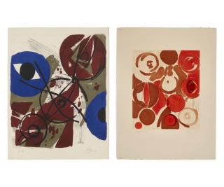 Ernst Wilhelm Nay - Two Prints By The Artist