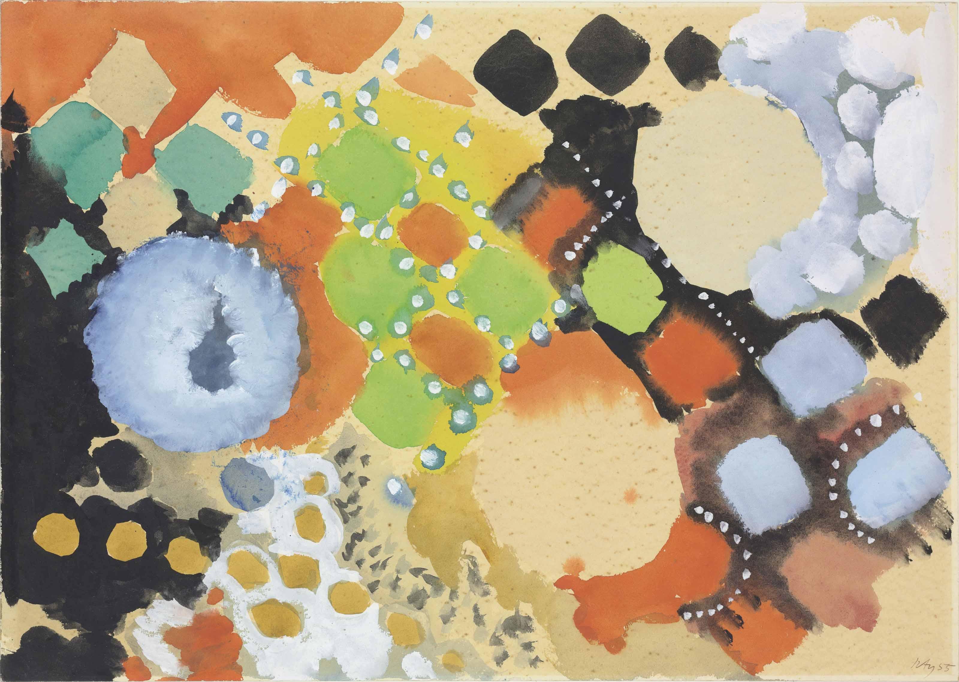 Ernst Wilhelm Nay - Untitled