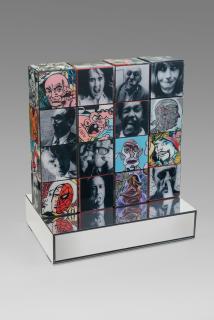 Erró - Erróscubes Erró. Grimaces