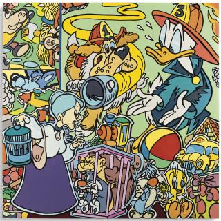 Erró - Looney Tunes