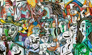 Erró - Ohne Titel (Hommage a Picasso).