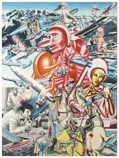 Erró - The Speed Of Monkey Of Spaceman