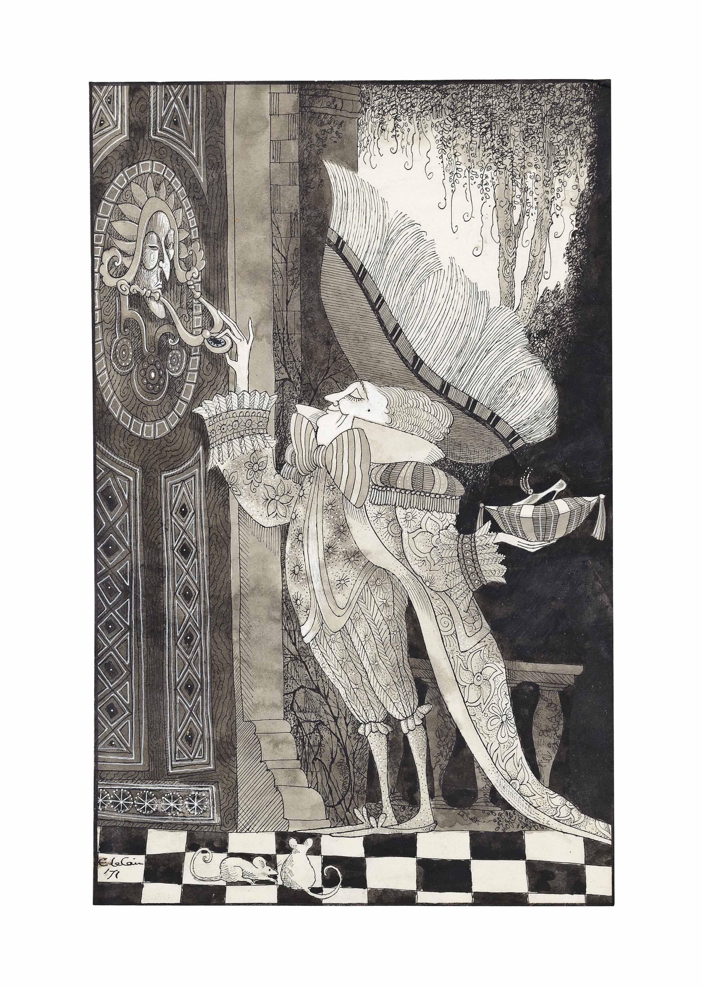 Errol John Le Cain - The glass slipper