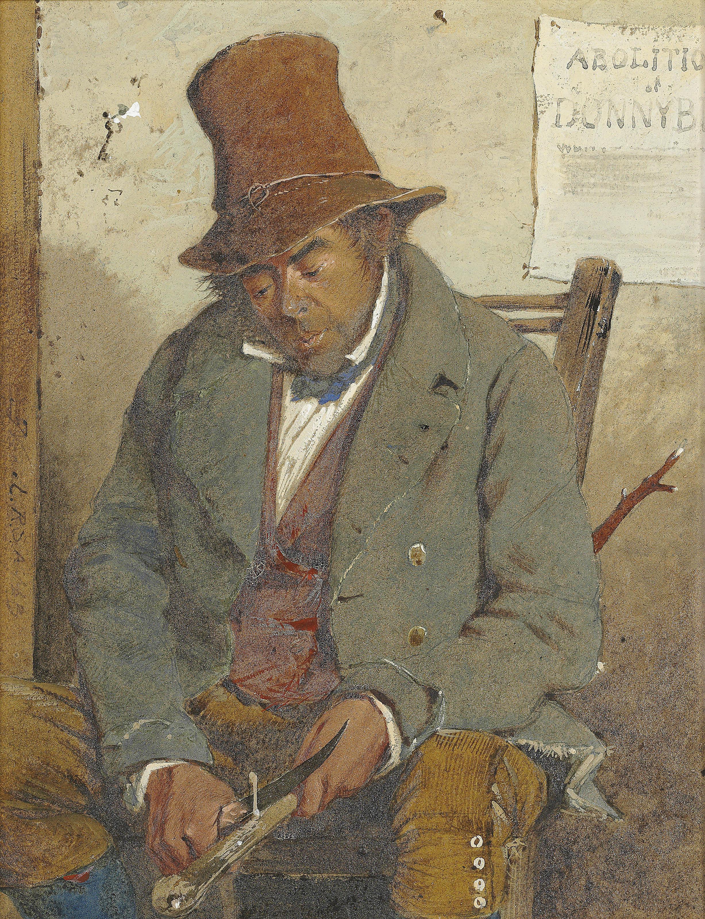 Erskine Nicol, R.S.A., A.R.A. - The Abolition of Donnybrook Fair