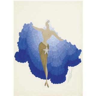 Erté - Costume Design For Beatrice Mannequin
