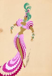 Erté - Danseuse de Rumba