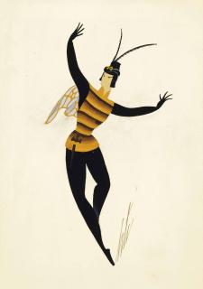 Erté - Le Moulin Enchanté: L\'Abeille