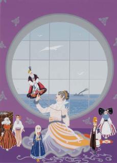 Erté - Les Poupées Russes (Dutton 136)