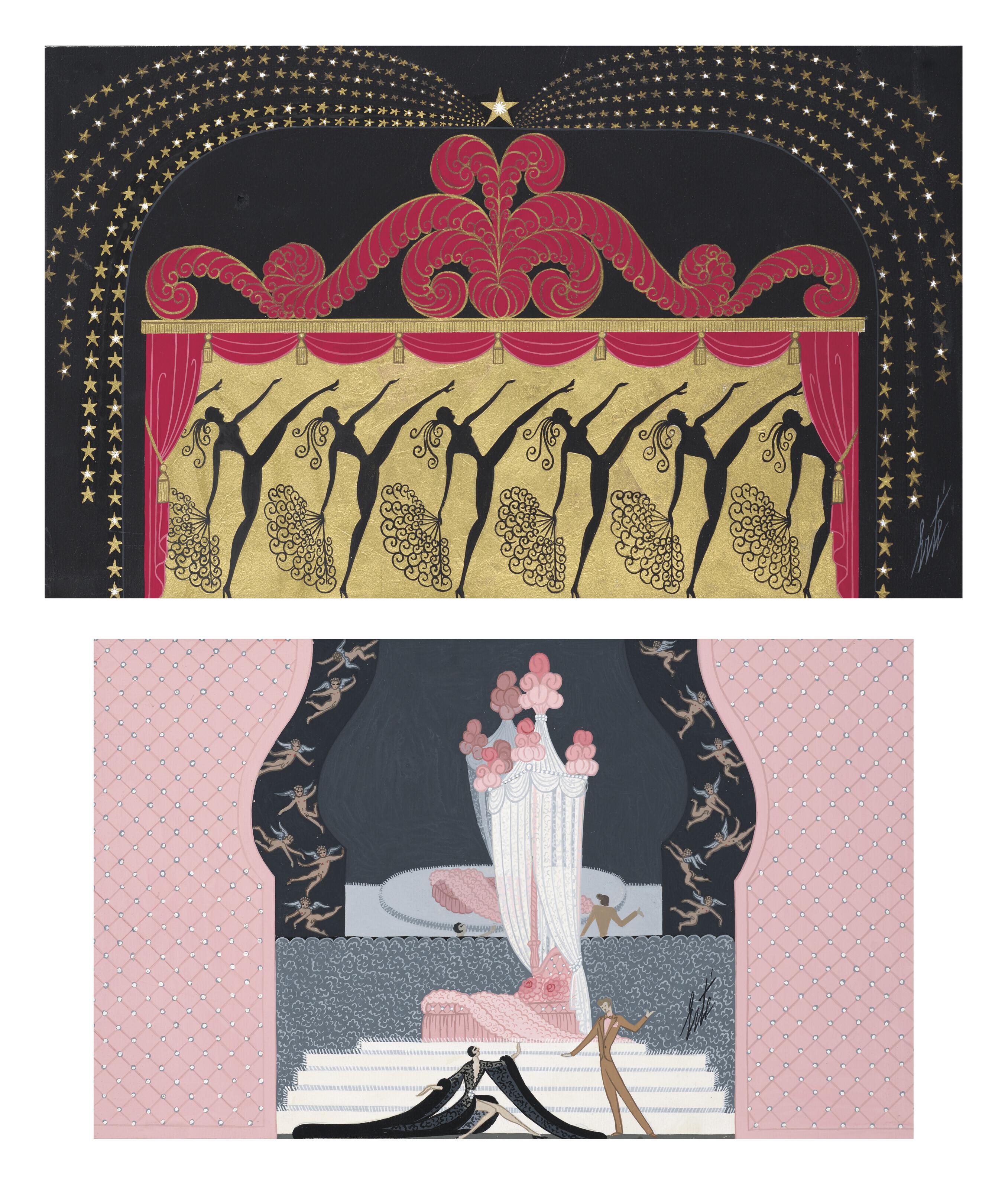Erté - Projets de décors