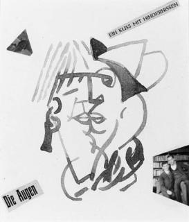 Erwin Blumenfeld - Die Augen (Ein Kuss Mit Hindernissen)