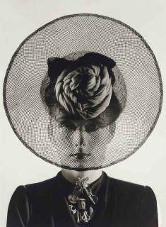 Erwin Blumenfeld - Hat and Jewelry, probably by Schiaparelli, 1938