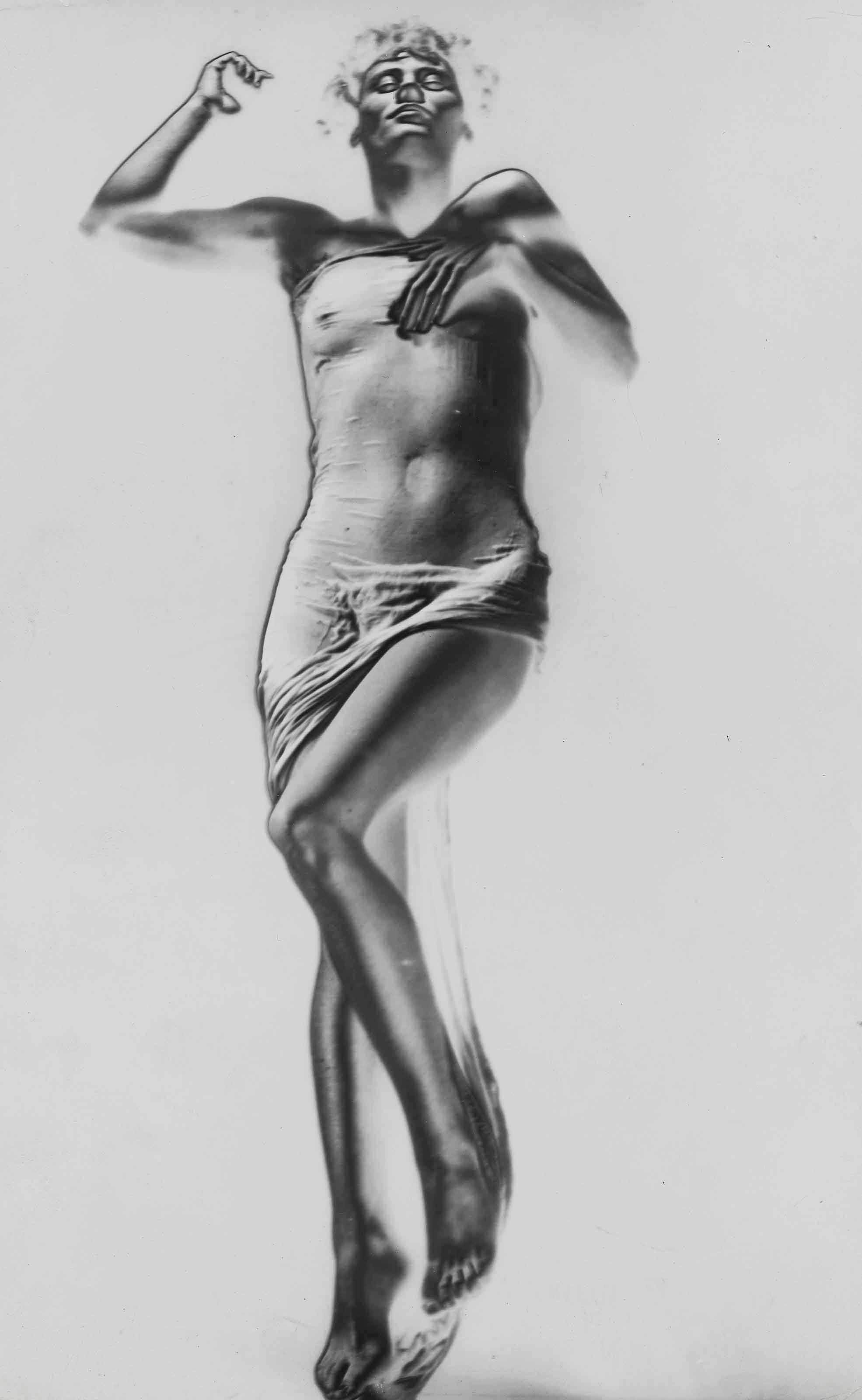 Erwin Blumenfeld - Nude Under Wet Silk, Paris, c. 1937