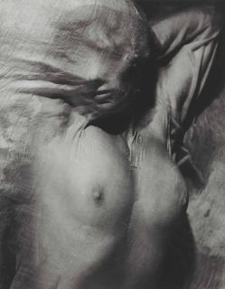 Erwin Blumenfeld - Nude under Wet Silk, Paris, c. 1937