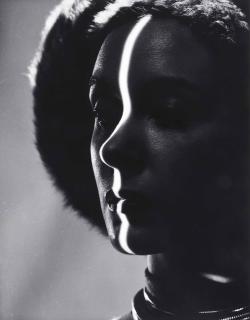 Erwin Blumenfeld - Shadow Profile, New York, 1944