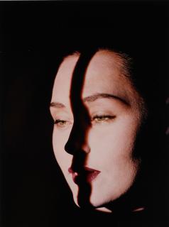 Erwin Blumenfeld - Untitled (Face with Shadow)