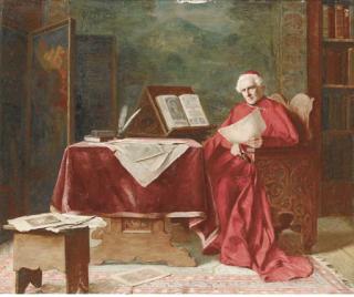 Erwin Eichinger - A Cardinal Examining Drawings