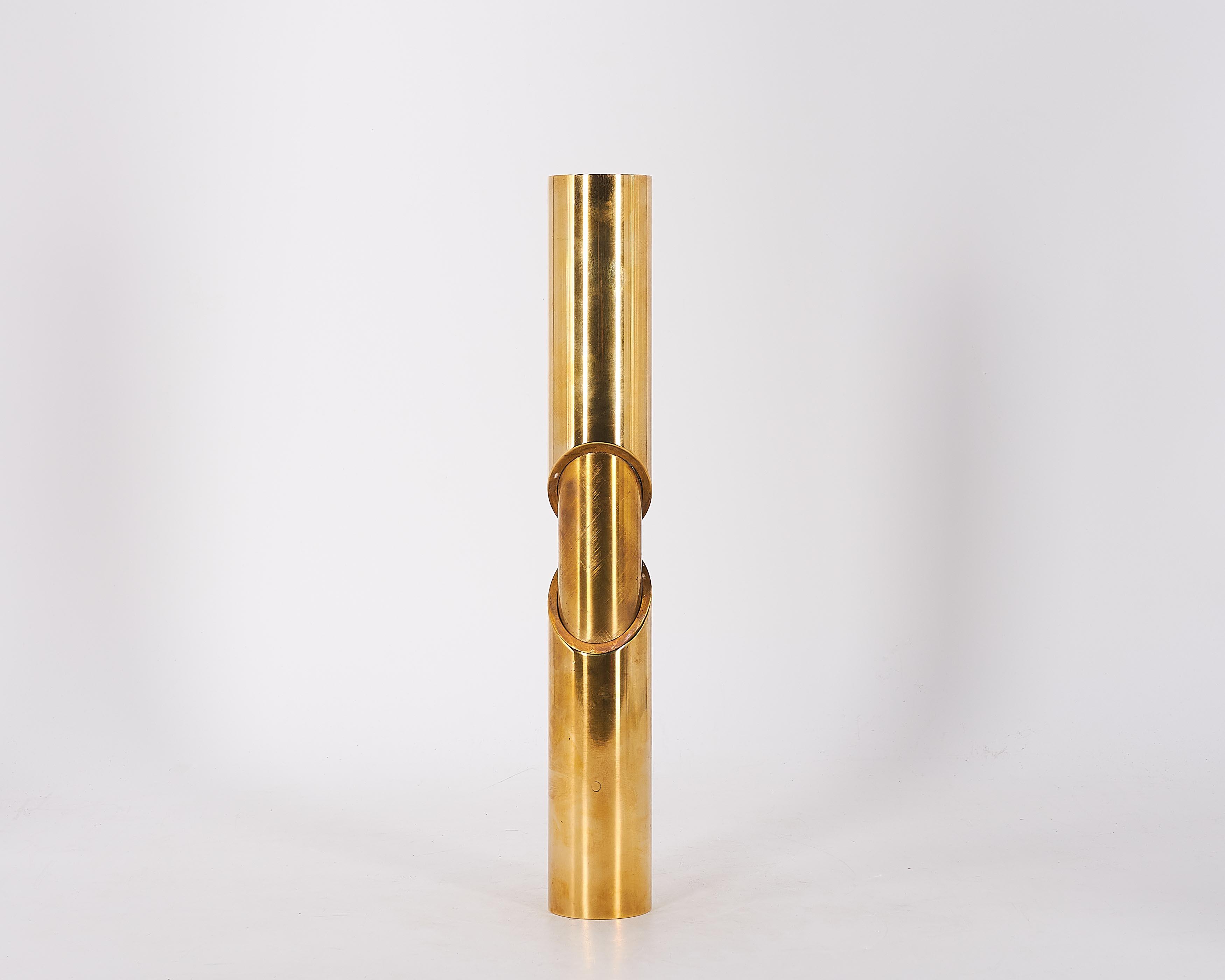 Erwin Heerich - Messingskulptur.