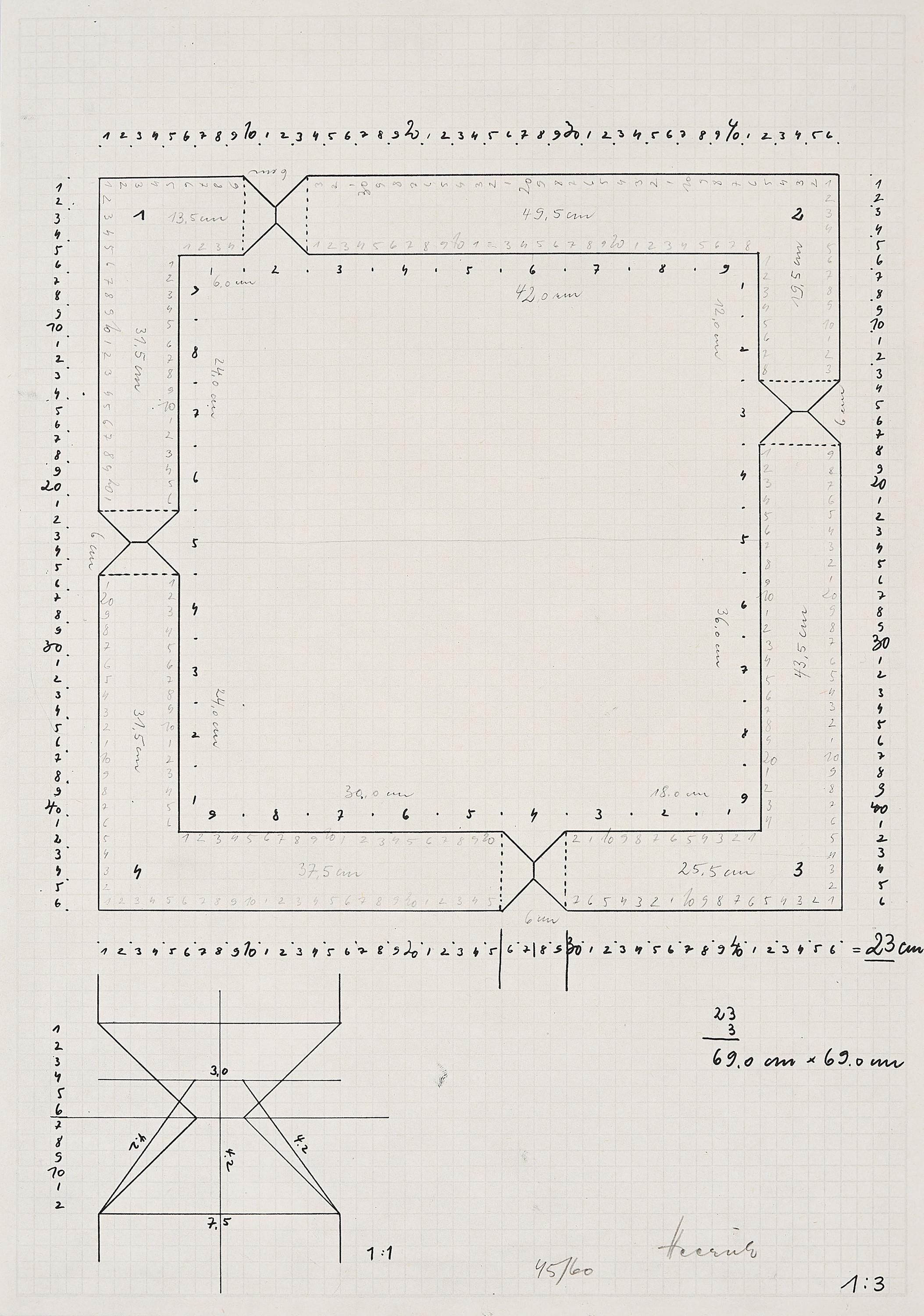 Erwin Heerich - Ohne Titel.