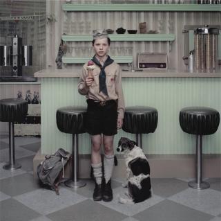 Erwin Olaf - The Ice Cream Parlour from \'Rain\', 2004