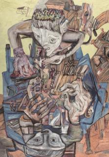 Erwin Pfrang - „Vierhändig / A quatro mani“