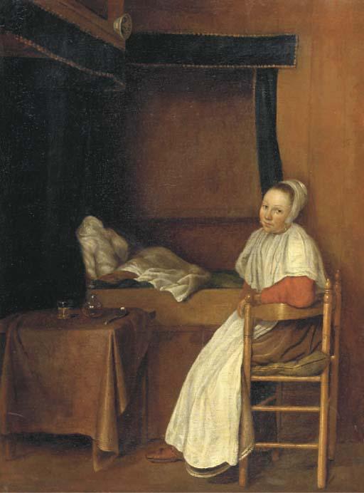 Esaias Boursse - La convalescente