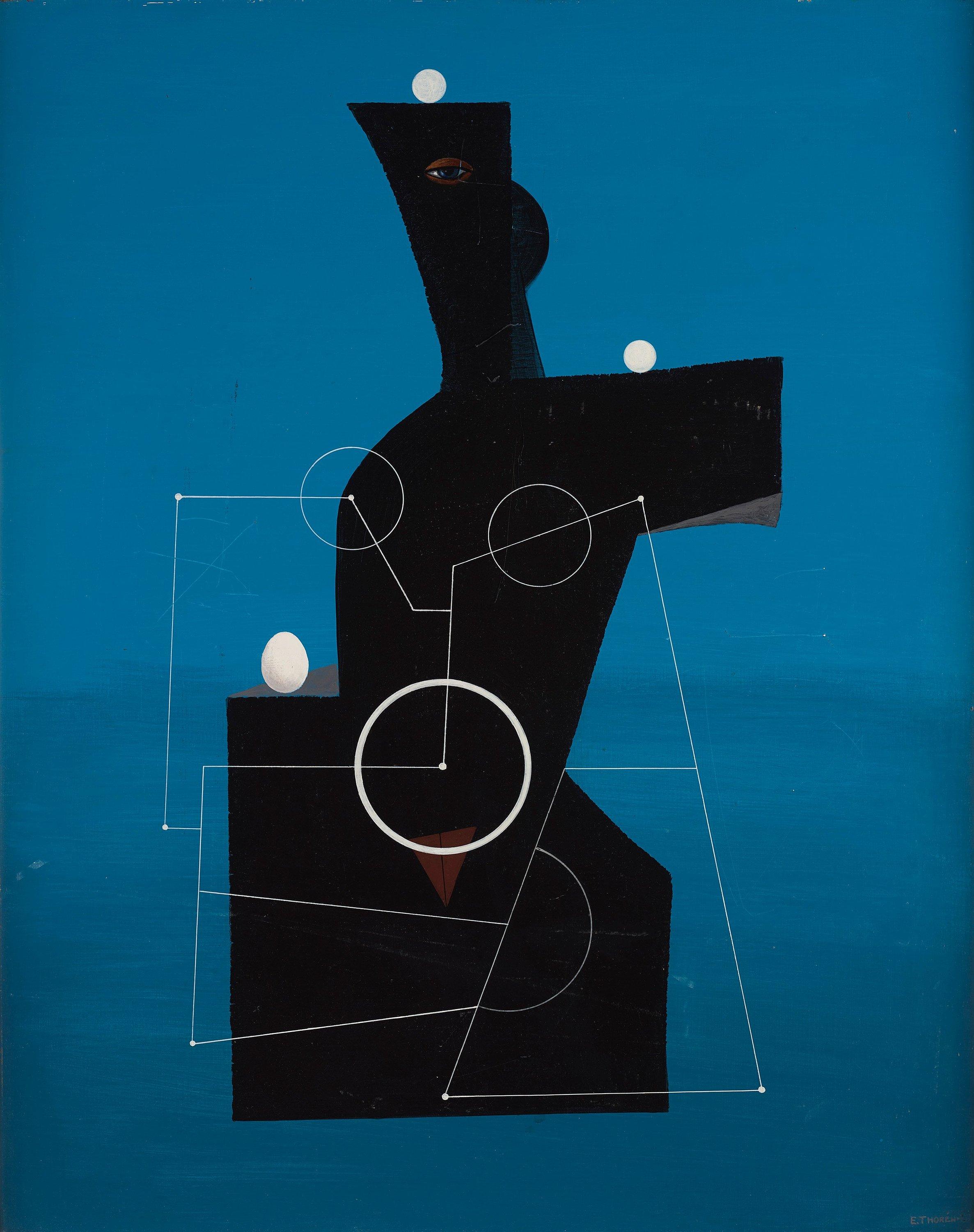 Esaias Thorén - Composition with a woman