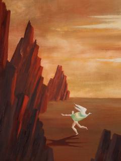 Esaias Thorén - Surrealistic landscape