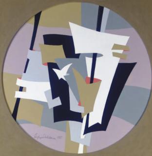 Esphyr Slobodkina - In Midstream, Variation #5