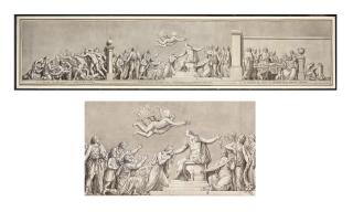 Esprit-Antoine Gibelin - Louis XV accordant sa protection à la Chirurgie