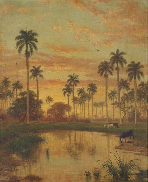 Esteban Chartrand - Lúcero de oro tras verde palma