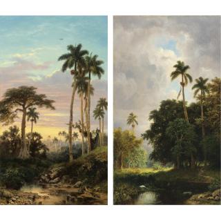 Esteban Chartrand - Two Cuban Landscapes