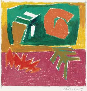 Esteban Vicente - Untitled