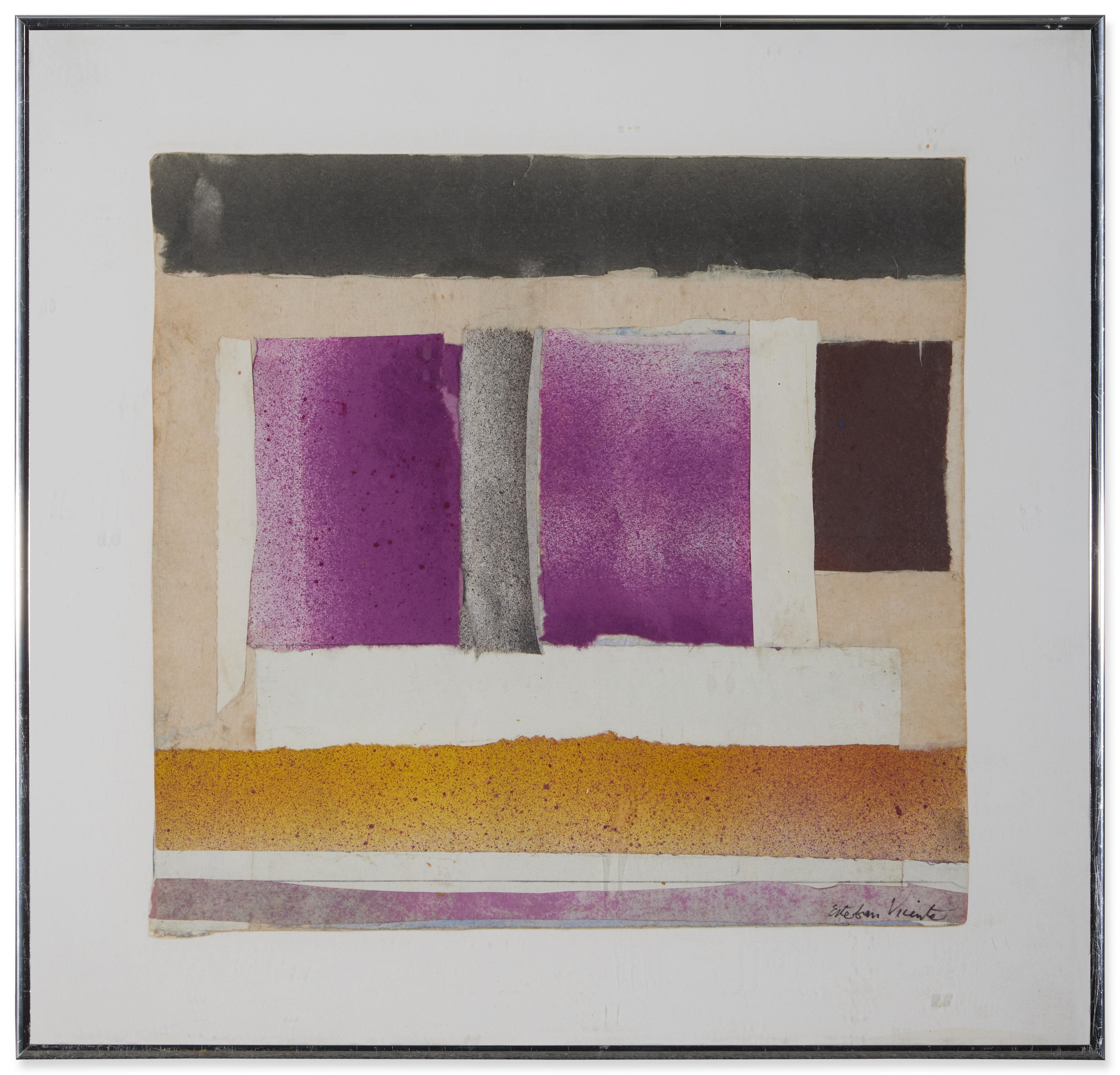 Esteban Vicente - Untitled