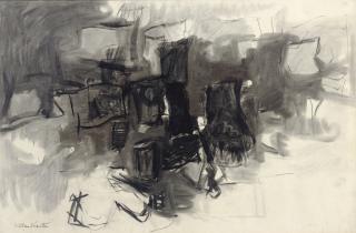 Esteban Vicente - Untitled