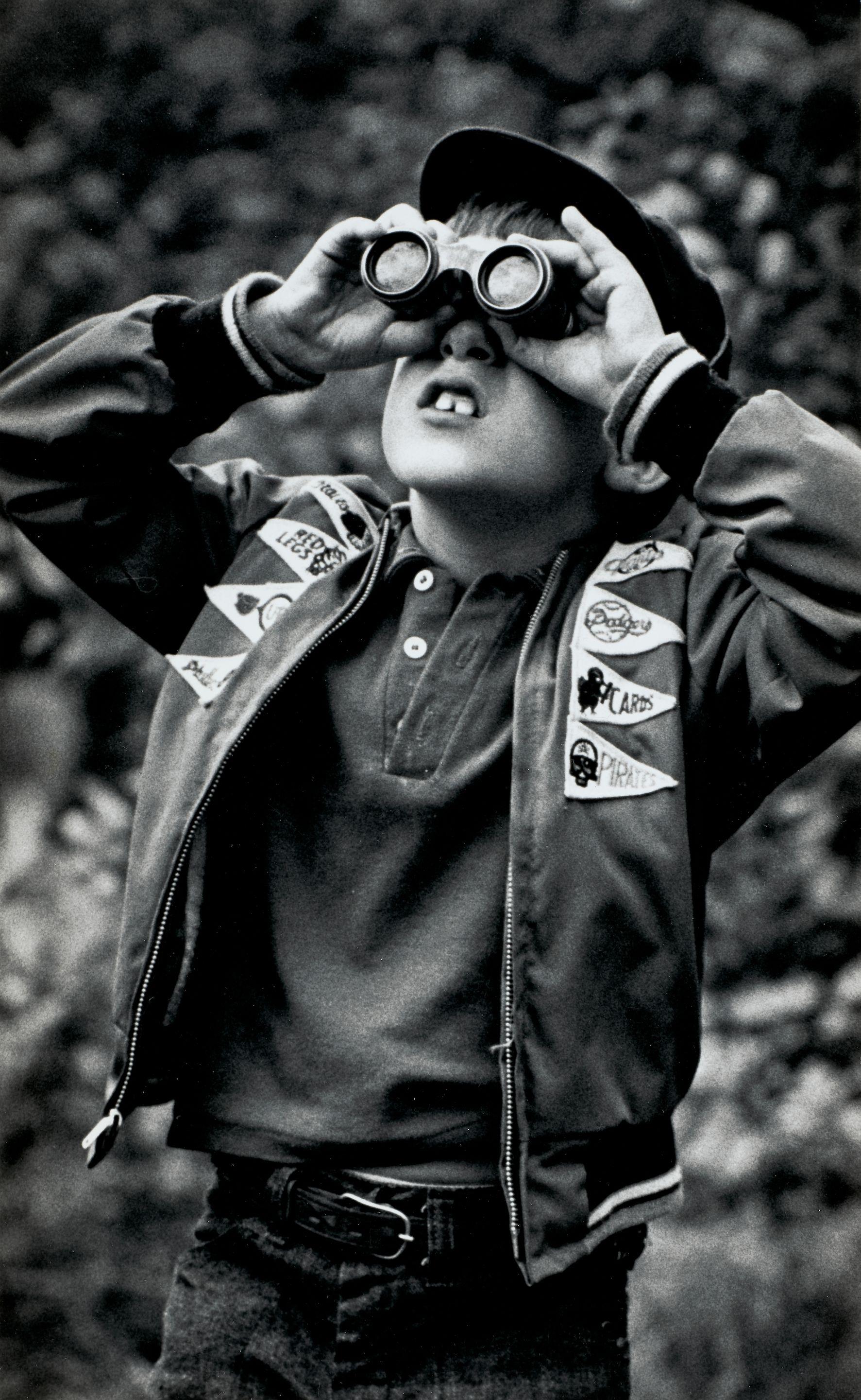 Esther Bubley - Birdwatcher, Central Park, New York City