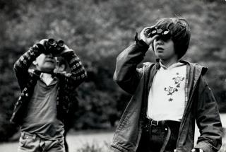 Esther Bubley - Birdwatchers in the Ramble, Central Park, New York City