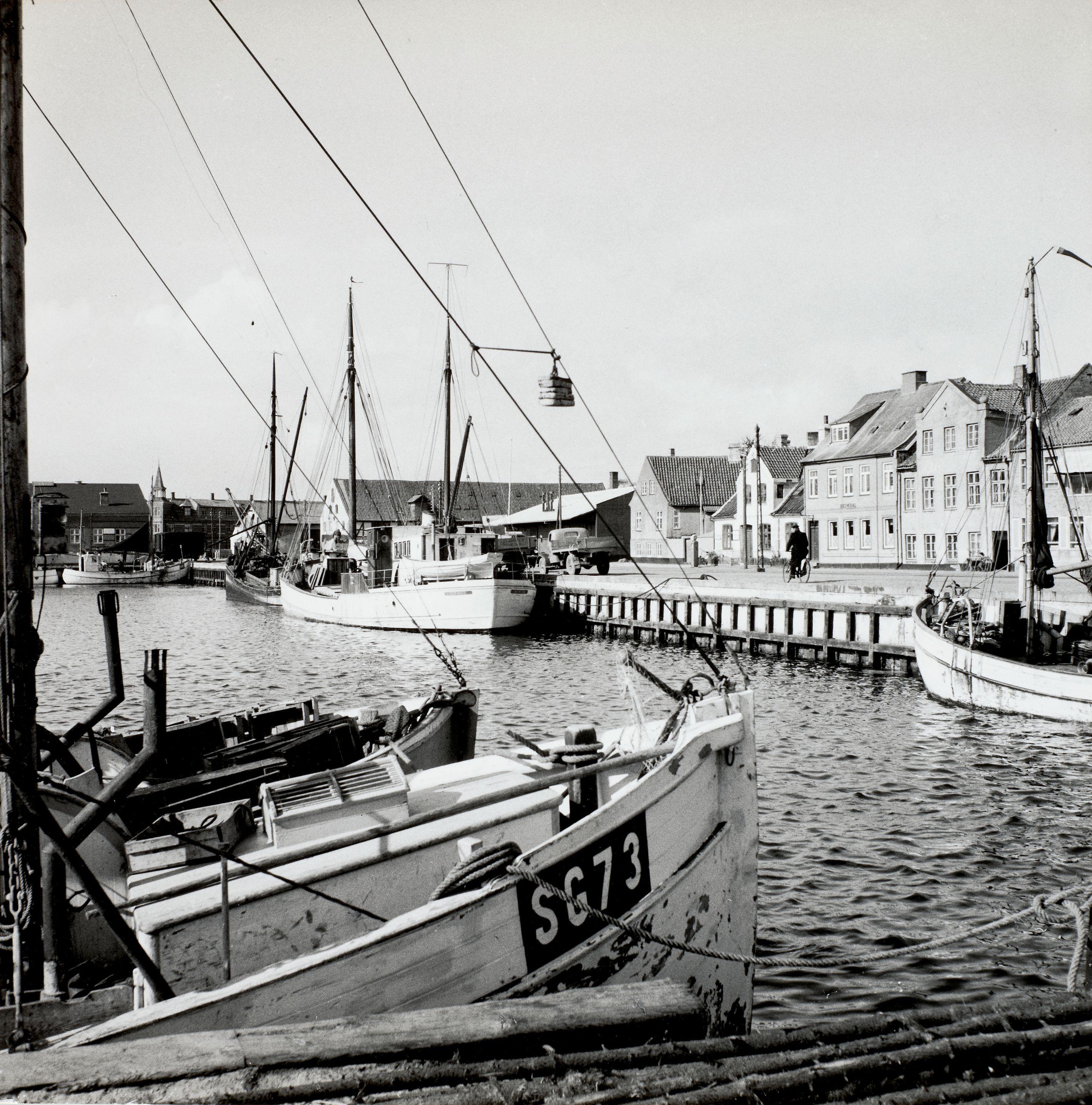 Esther Bubley - Faaborg Harbor, Denmark