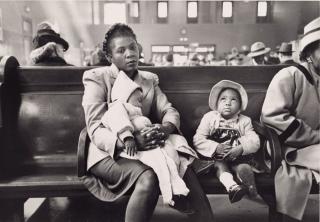 Esther Bubley - In the Waiting Room, Greyhound Bus Terminal, New York, c. 1949