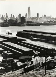Esther Bubley - New York Harbor from Weehawken, New Jersey