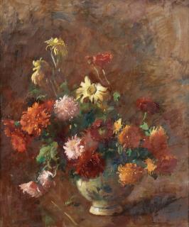 Esther Kjerner - Still life with flowers