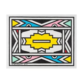 Esther Mahlangu - Sans titre
