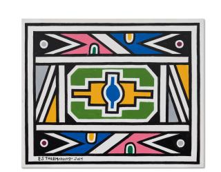 Esther Mahlangu - Untitled